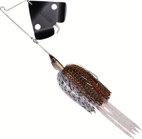 Stiletto Buzzbait Largemouth Smallmouth Spotted Bass Premium Fishing Bait Hover Head Custom Silicon Skirt Mega Bubble Blade Clacker Heavy Duty Hook in Saudi Arabia
