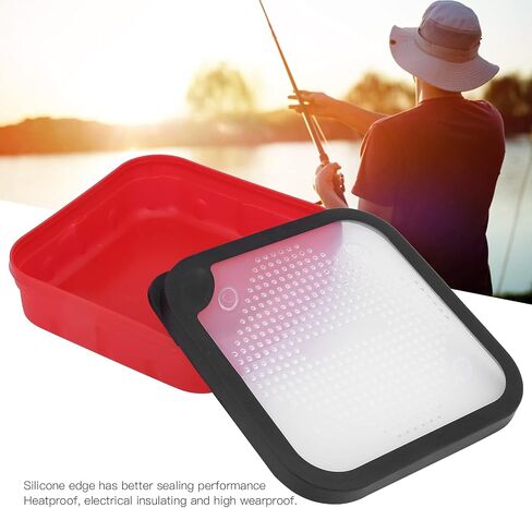 Bait Bucket, Bait Storage Box Convenient Wearproof for Fishing(170 * 170 * 45mm) in Saudi Arabia