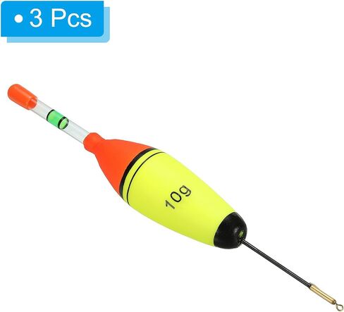 PATIKIL Fishing Glowing Bobbers with Swivel, EVA Fishing Float Without Glow Sticks for Freshwater Fishing in Saudi Arabia