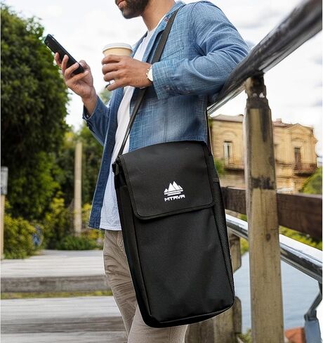 Carrying Case Bag for Portable Chair Camping Chairs,Camp Chair Replacement Bag with Shoulder Strap for Outdoor Camping, Heavy Duty Storage Folding Chair Bag -Holds 2 Chairs in Kuwait