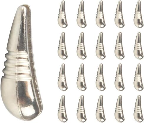 20 قطعة من خرز التنغستن جافي لربط الذبابة، 5 ألوان/4 مقاسات من خرز التنغستن الحورية الثقيل للخلف in Kuwait