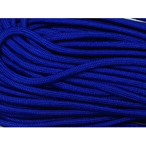 Electric Blue 550 Type III Parachute Cord 100 Feet 7 Strand Made in USA