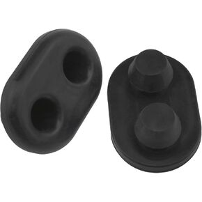 Lovelysp Cooler Feet Non-Slip Rubber Cooler Non-Slip Rubber Feet Replacement for 45qt 65qt 110qt 145qt and Most Coolers Models -2PCS