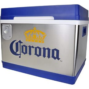 Corona Cruiser Thermoelectric Cooler, 45 Liters / 48 Quart Capacity, 12V DC/110V AC for for Beverage, Beer, Wine, Camping, Travel, Truck, RV, Cottage and Dorm