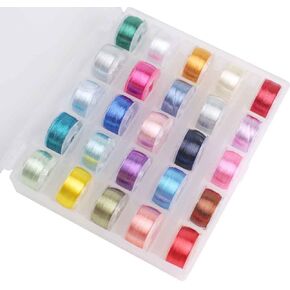 25 Colors Fly Tying Thread Fly Fishing Material for Fly Fishing Lure DIY Making