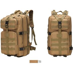 Tactical Assault Bugout Backpack 35L Molle Bag (Black)
