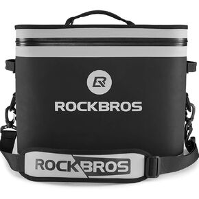 ROCK BROS Soft Cooler 30 Can Insulated Leak Proof Soft Pack Coolers Waterproof Soft Sided Cooler Bag for Camping, Fishing, Road Beach Trip, Golf, Picnics