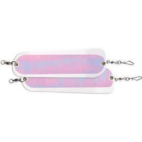 Luhr-Jensen 0 Coyote Flasher أبيض/مقياس سمك لؤلؤي مزدوج، 2-5/8 بوصة × 8-1/4 بوصة (5850-000-6102)