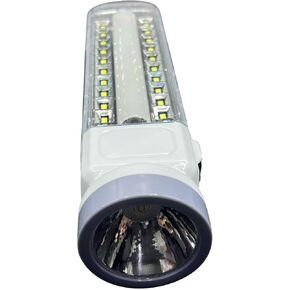 LED Emergency Light Powerful Light Charge Function in Battery, Plug in and Solar Powered- for Home Out Going Camping Hiking Fishing