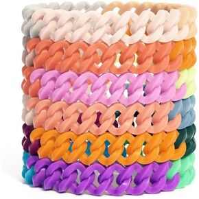 6 Pack Mosquito Repellent Bracelets for Adults and Kids, DEET-Free Insect & Bug Repellent Bands, Individually Wrapped Repellent Wristbands for Outdoor Camping Traveling