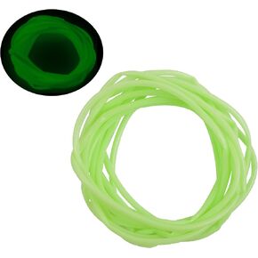 Fishing Glow Float Tube 16.4ft Luminous Soft Plastic Tubing Deep Sea Angling Tool Attractive Fishing Accessories for Deep Drop Rigs