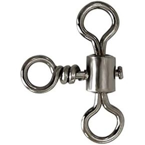 3 way Fishing Swivel Cross-line Barrel Swivels Assorted Size