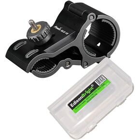 EdisonBright Fenix ALG-18 barrel Mount for flashlight BBX3 Battery Carry case