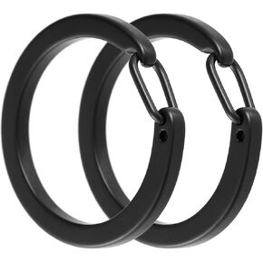 Titanium Carabiner Keychain Clip,Quick Release Car Key Chain Rings,Small Carabiner Hooks Keychain for Traveling