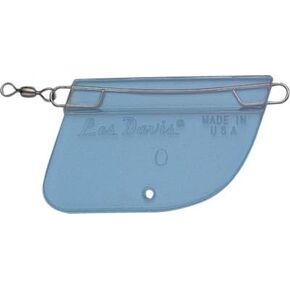 Luhr Jensen 1-3/4" Les Davis Rudder / 2 عبوة شفافة