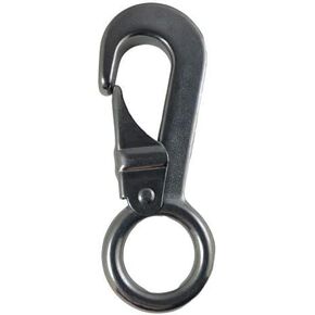 US Stainless Stainless Steel 316 5/16" Boat Snap Hook with 5/8" Fixed Eye Marine Grade Fast Eye Safety