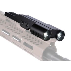 Monstrum Stingray Dual LED 1600 Lumens Picatinny Weapon Light