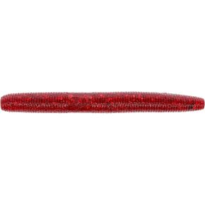 Yamamoto 3" SLIM SENKO RED W/ LARGE RED FLAKE (10 PACK)