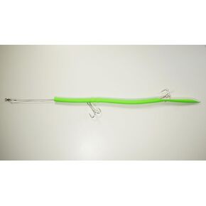 (2 Pack) Barracuda Tube Lure, Double Treble, Double Weighted - Made in The Florida Keys.