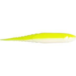 Z-Man CSP45-389PK5 ChatterSpike 4.5", Chartreuse/White, 5 Pack