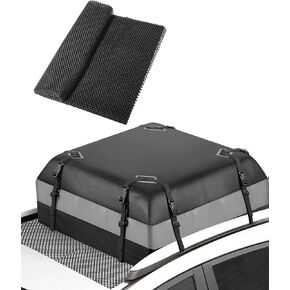 Roof Rack Pads,Rooftop Cargo Bag Mat,Car Accessories Roof Cargo Bag Protective Mat,Roof Mat Car Skid Proof Mat,Universal Roof Rack Pad for Protection from Car Roof Racks,Fits Most Vehicles