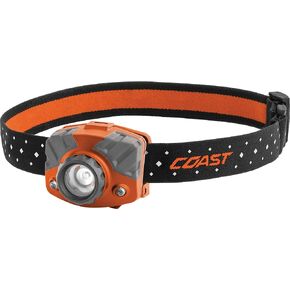 Coast® FL75R Rechargeable 530 Lumen Dual Color TWIST FOCUS™ LED Headlamp, Orange