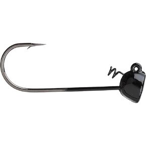 Spot Remover Magnum Jig Head with Heavy-Duty Spring & Sharp Nickel Hook for Soft Plastic Bass Fishing Baits - 3 Pack