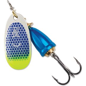Blue Fox 60-40-316IC Classic Vibrax 04 Tackle, Blue Scale Chartreuse Tip UV, 3/8