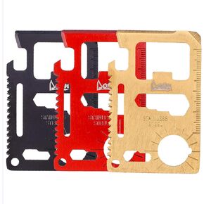 Cool Unusual Gadgets Gifts for Men 11-in-1 Wallet Multitool Tool All in One EDC tools (3 color 11-in-one)