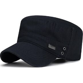 Cadet Hat Flat Top Hats Army Military Caps for Men Women