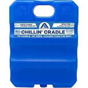 Artic Ice Chillin’ Cradle Series, Long Lasting Reusable Ice Pack, X-Large, Blue, 5 LB