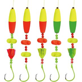 NGOFF-Catfish Bait Strange Cat Fish Rig -Catfish Rattle Floater Catfish Tackle 3/0 4/0 5/0 Circle Hooks
