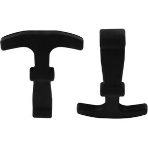 2 Pack Lid Latches Replacement Rubber Cooler Lid Latches Ergonomically Improved Design Coolers T-Latches