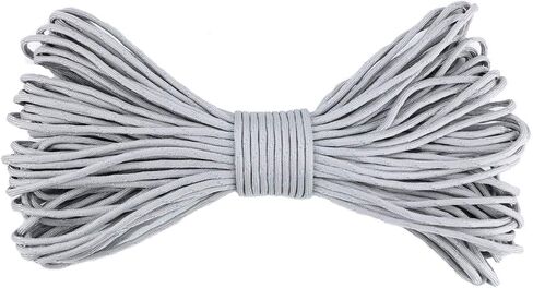 Parachute Cord 100ft Reflective 550 Type III Paracord Rope Mil-Spec Commercial Grade 9mm 550lb Tensile Strength Nylon Parachut Cord in Saudi Arabia