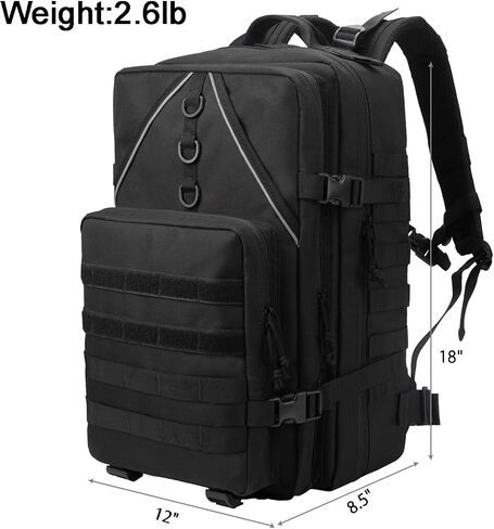 Pyrrhus 40L Military Tactical Backpacks for men, Large Army 5 Day Assault Pack Molle Bag Backpacks,Out Bag Hiking Rucksack in Saudi Arabia