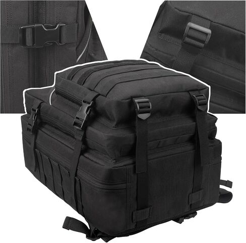 Pyrrhus 40L Military Tactical Backpacks for men, Large Army 5 Day Assault Pack Molle Bag Backpacks,Out Bag Hiking Rucksack in Saudi Arabia
