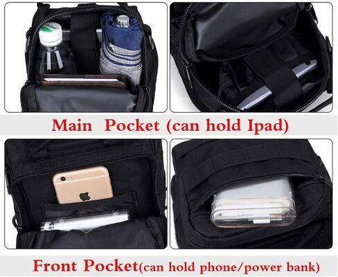 Small Hiking Daypack Sling Chest Bag Multifunctional Shoulder Messenger Crossbody Backpack Camping Pack ACU Camouflage in Saudi Arabia