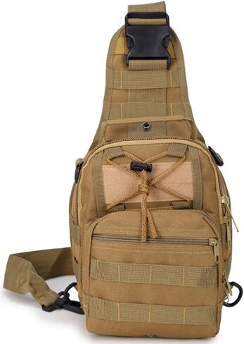 Small Hiking Daypack Sling Chest Bag Multifunctional Shoulder Messenger Crossbody Backpack Camping Pack ACU Camouflage in Saudi Arabia