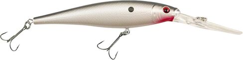Berkley Flicker Minnow Fishing Lure, Flashy Green Crush, 1/2 oz, 4 1/2in | 11cm Crankbaits, Realistic Minnow Profile, Sharp Dive Curve Gets to Fish Quickly, Equipped with Fusion19 Hook in Saudi Arabia