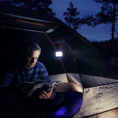 Wagan EL4303 LED Portable Lantern Flashlight Pop-Up Lantern Spotlight 3 Lighting Options AA Battery Powered Super Bright Collapsible Flashlight for Camping Hiking Emergencies Power Outage, Black in Kuwait
