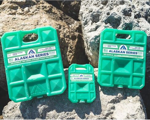 Arctic Ice Alaskan Series Reusable Ice Pack for Coolers, Lunch Boxes, Camping, Fishing, Hunting and More, Freezes at 33.8F (2-Pack) (5 LB - X-Large) in Saudi Arabia