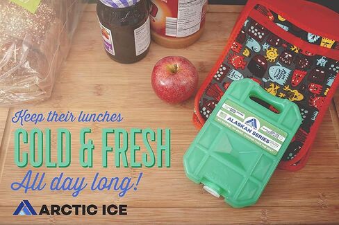 Arctic Ice Alaskan Series Reusable Ice Pack for Coolers, Lunch Boxes, Camping, Fishing, Hunting and More, Freezes at 33.8F (2-Pack) (5 LB - X-Large) in Saudi Arabia