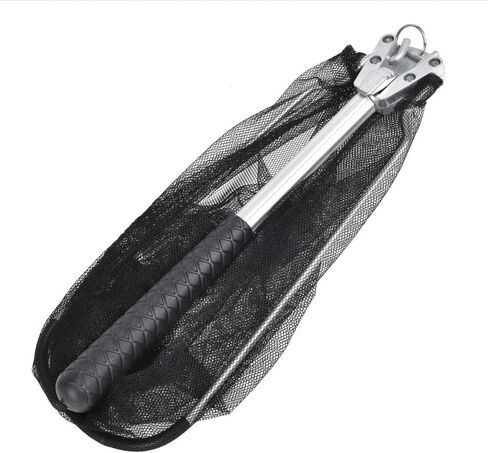 شبكة هبوط صغيرة قابلة للطي لصيد سمك السلمون المرقط وصيد السمك وإطلاق شبكة اليد من النايلون in Kuwait