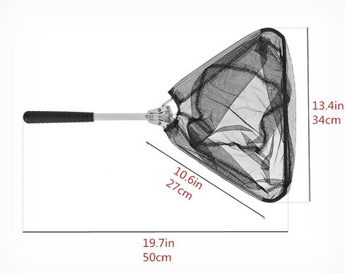 شبكة هبوط صغيرة قابلة للطي لصيد سمك السلمون المرقط وصيد السمك وإطلاق شبكة اليد من النايلون in Kuwait