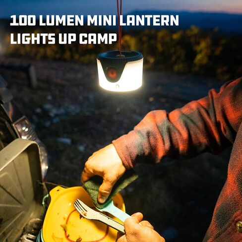 UCO Sprout 100 Lumen Hang-Out LED فانوس للتخييم، حزمة بطارية ليثيوم أيون in Saudi Arabia