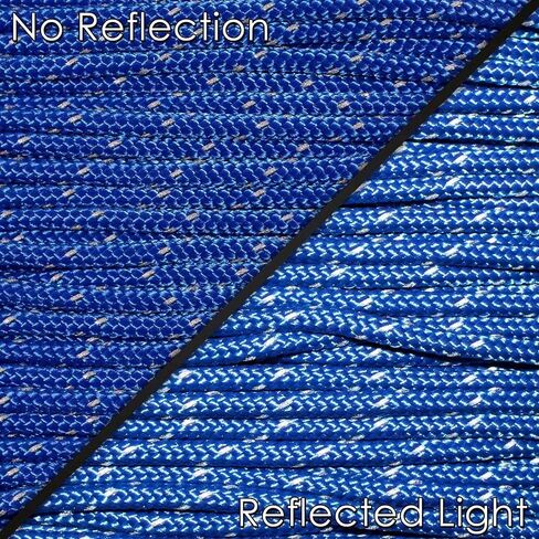 West Coast Paracord – 95 Tensile Strength - 1 Strand Reflective Paracord (10 Feet, Baby Pink) in Saudi Arabia