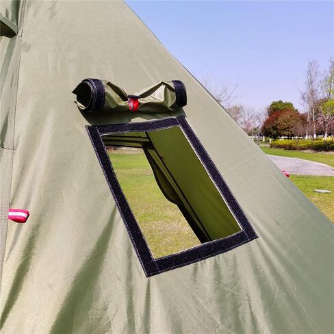 Ultralight 3-4 Person Teepee Tent with Snow-Skirt and Stove Jack Without Mesh Backpacking Outdoor Tent in Kuwait