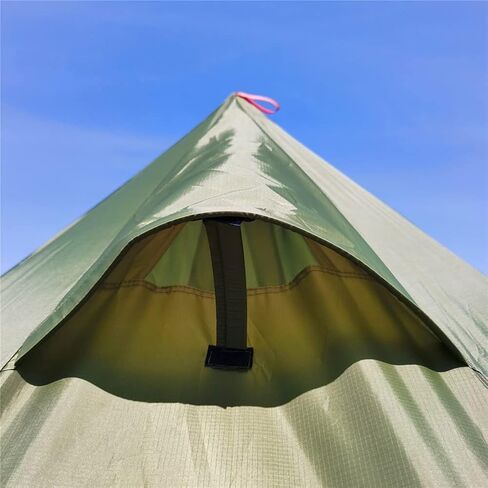 Ultralight 3-4 Person Teepee Tent with Snow-Skirt and Stove Jack Without Mesh Backpacking Outdoor Tent in Kuwait
