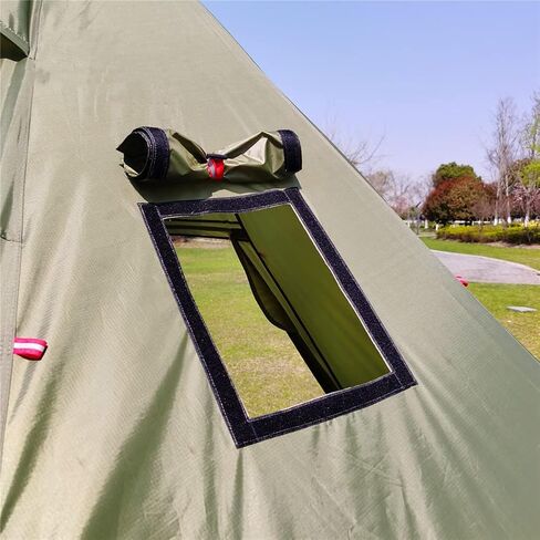 Ultralight 3-4 Person Teepee Tent with Snow-Skirt and Stove Jack Without Mesh Backpacking Outdoor Tent in Kuwait