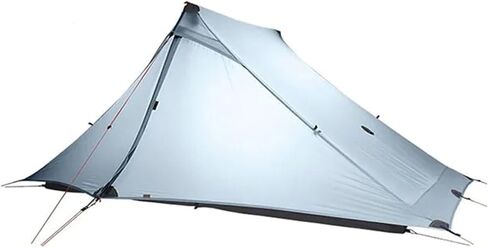 3FULGEAR Lanshan 2 Pro Tent 2 Person Ultralight Camping Tent, 3/4 Season Professional 20D Silnylon Rodless Tent for Camping, Climbing, Hiking in Saudi Arabia